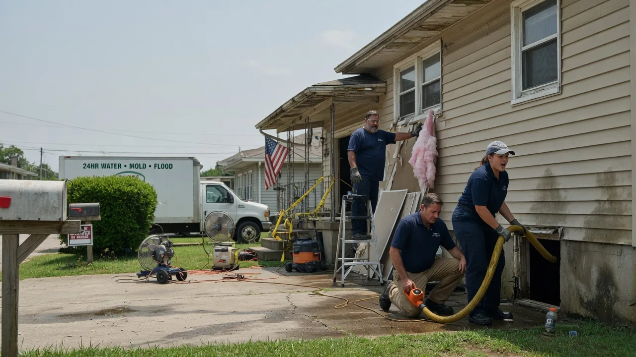 Water Damage Repair in Dallas City, IL near me